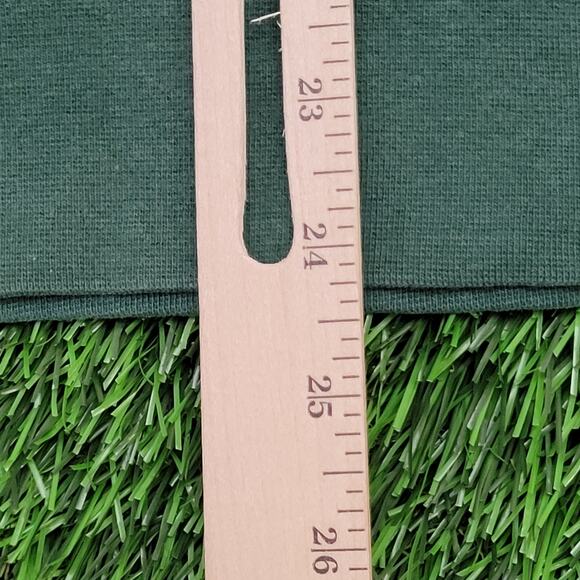 Miami-Hurricanes Hoodie Womens Large 22x24 Faded Green - Picture 12 of 12